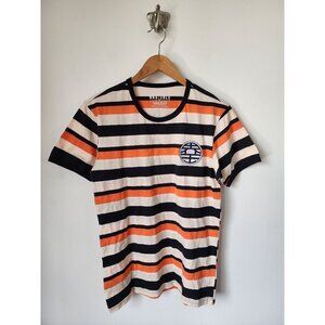 Box Lunch Dragon Ball Z black orange stripe short sleeve T-shirt M